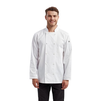 Artisan Collection by Reprime RP657   Unisex Long-Sleeve Recycled Chef's Coat