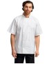 Artisan Collection by Reprime RP664   Unisex Studded Front Short-Sleeve Chef's Jacket