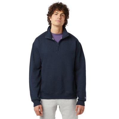 Champion S450   Unisex Powerblend Quarter-Zip Pullover