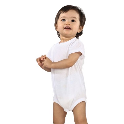 Sublivie S4610   Infant Sublimation Polyester Bodysuit