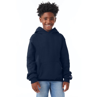 Champion S790   Youth Powerblend Pullover Hooded Sweatshirt