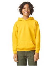 Gildan SF500B   Youth Softstyle Midweight Fleece Hooded Sweatshirt