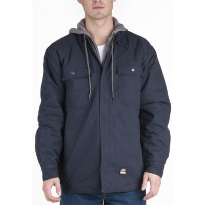 Berne SH68   Men's Throttle Hooded Shirt Jacket