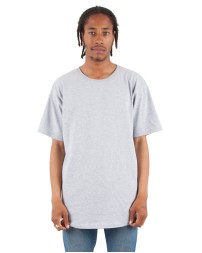 Shaka Wear SHCLT   Adult Curved Hem Long T-Shirt