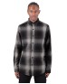 Shaka Wear SHHFS   Men's Plaid Flannel Overshirt