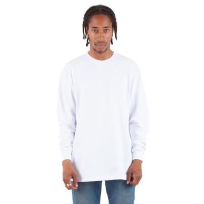 Shaka Wear SHMHLS   Adult Max Heavyweight Long-Sleeve T-Shirt