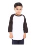 Shaka Wear SHRAGY   Youth Three-Quarter Sleeve Raglan