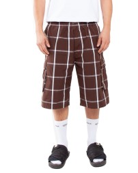 Shaka Wear SHSP Unisex Plaid Shorts