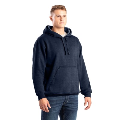 Berne SP418   Men's Heritage Zippered Pocket Hooded Pullover Sweatshirt