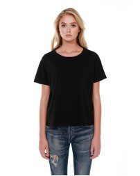 StarTee ST1017   Ladies' Raw-Neck Boxy T-Shirt