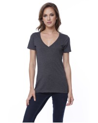 StarTee ST1412   Ladies' CVC V-Neck T-Shirt