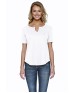 StarTee ST1422   Ladies' CVC Slit V-Neck T-Shirt