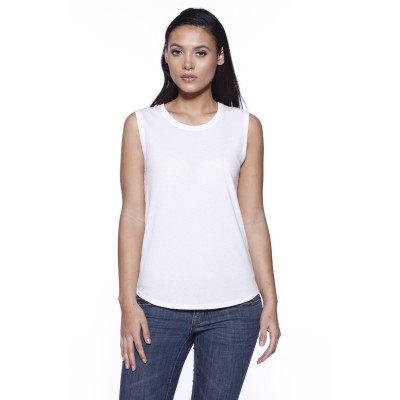 StarTee ST1452   Ladies' CVC Sleeveless T-shirt