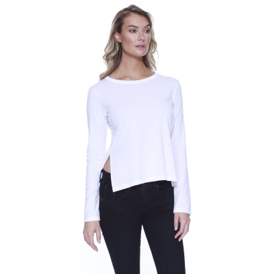 StarTee ST1471   Ladies' CVC High Low Long-Sleeve T-Shirt