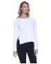 StarTee ST1471   Ladies' CVC High Low Long-Sleeve T-Shirt