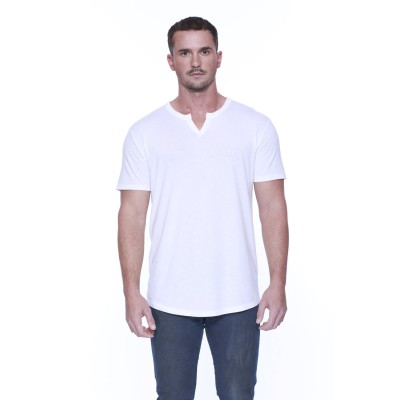 StarTee ST2422   Men's CVC  Slit V-Neck T-Shirt