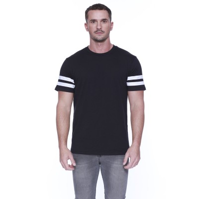 StarTee ST2430   Men's CVC Stripe Varsity T-Shirt