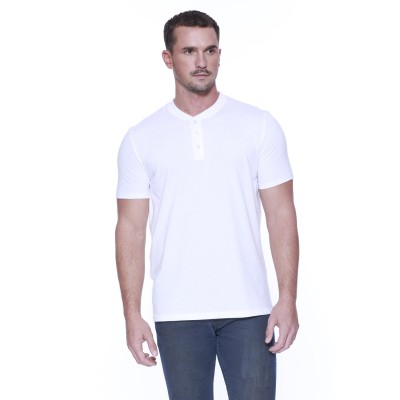 StarTee ST2460   Men's CVC Henley T-Shirt