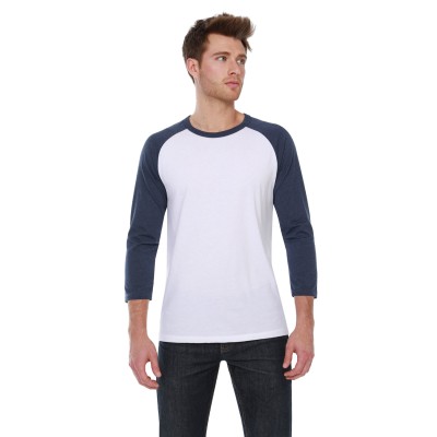 StarTee ST2475   Men's CVC 3/4 Sleeve Raglan