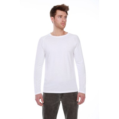 StarTee ST2477   Men's CVC Long-Sleeve Raglan