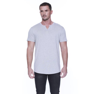 StarTee ST2822   Men's Cotton/Modal Slit V-Neck