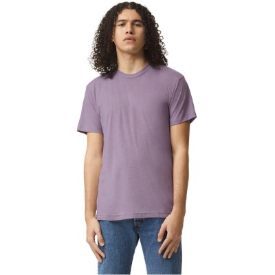 American Apparel TR401   Unisex Triblend Short-Sleeve Track T-Shirt