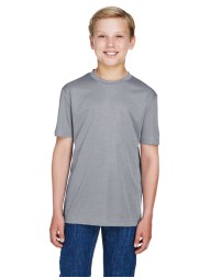 Team 365 TT11HY   Youth Sonic Heather Performance T-Shirt