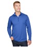 Team 365 TT31H   Men's Zone Sonic Heather Performance Quarter-Zip