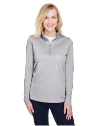 Team 365 TT31HW   Ladies' Zone Sonic Heather Performance Quarter-Zip