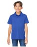 Team 365 TT51HY Youth Zone Sonic Heather Performance Polo