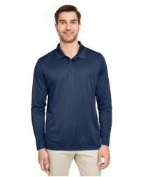 Team 365 TT51L   Men's Zone Performance Long Sleeve Polo