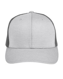 Team 365 TT802   by Yupoong Adult Zone Sonic Heather Trucker Cap