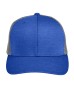 Team 365 TT802Y Youth Zone Sonic Heather Trucker Cap by Yupoong