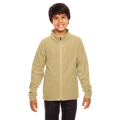 Team 365 TT90Y   Youth Campus Microfleece Jacket