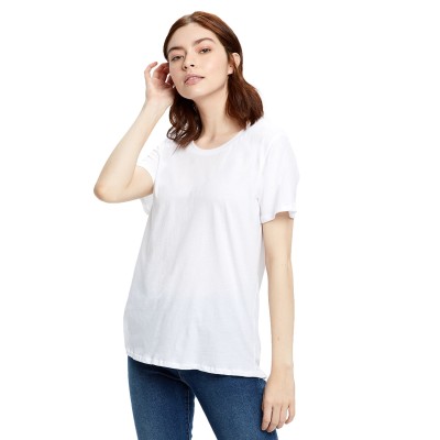 US Blanks US115   Ladies' Short-Sleeve Loose Fit Boyfriend Tee