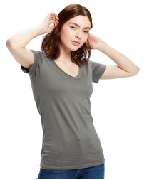 US Blanks US120   Ladies' Made in USA Short-Sleeve V-Neck T-Shirt