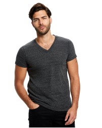 US Blanks US2228   Men's Short-Sleeve Triblend V-Neck