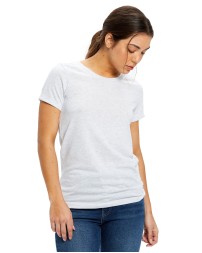 US Blanks US222   Ladies' Short-Sleeve Triblend Crew