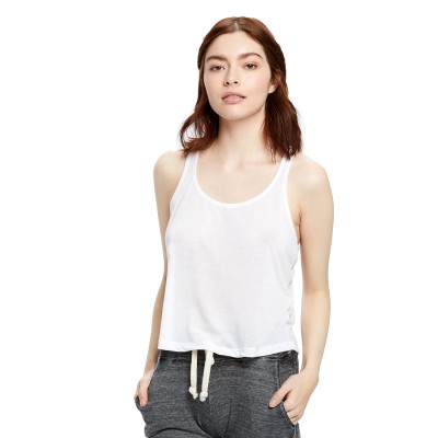 US Blanks US510   Ladies' Sheer Cropped Racer Tank