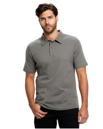 US Blanks US5580   Men's Jersey Interlock Polo T-Shirt