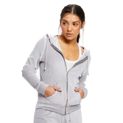 US Blanks US565   Ladies' Velour Full-Zip Hoodie