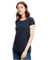 US Blanks US609   Ladies' Classic Ringer T-Shirt