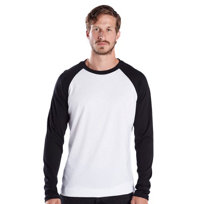 US Blanks US6600   Men's Long-Sleeve Baseball Raglan