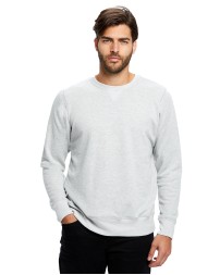 US Blanks US8000   Men's Long-Sleeve Pullover Crew