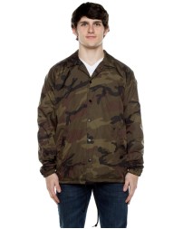 Beimar Drop Ship WB103M   Unisex Nylon Modern Fit Coach Jacket