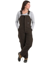 Berne WB515   Ladies' Softstone Duck Insulated Bib Overall