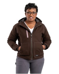 Berne WHJ64   Ladies' Softstone Modern Full-Zip Hooded Jacket