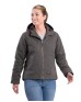 Berne WHJ65   Ladies' Heathered Duck Hooded Jacket