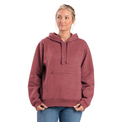 Berne WSP418   Ladies' Heritage Zippered Pocket Hooded Pullover Sweatshirt