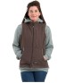 Berne WV15   Ladies' Sherpa-Lined Softstone Duck Vest